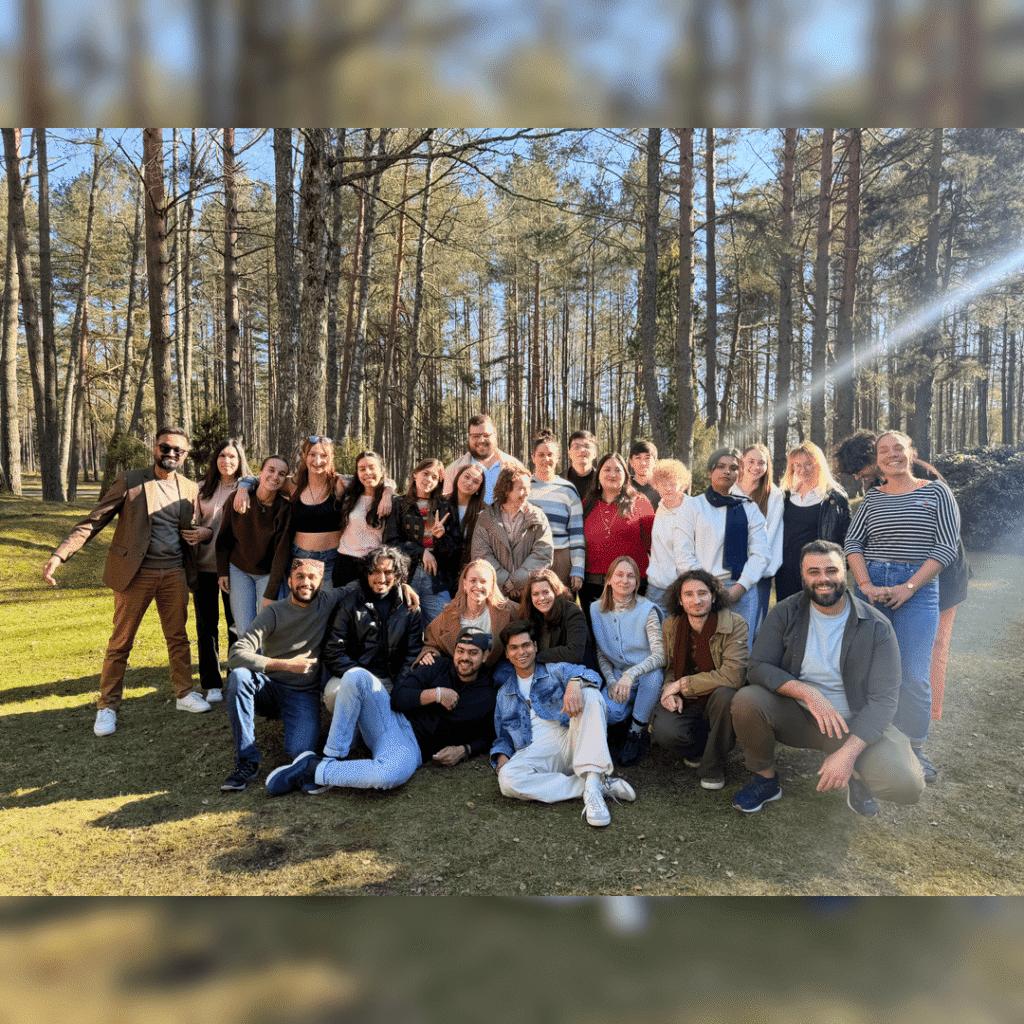 United Vision volunteers participating in Inclusive Youth Work for Tackling Discrimination & Promoting Equality Training Course in Latvia