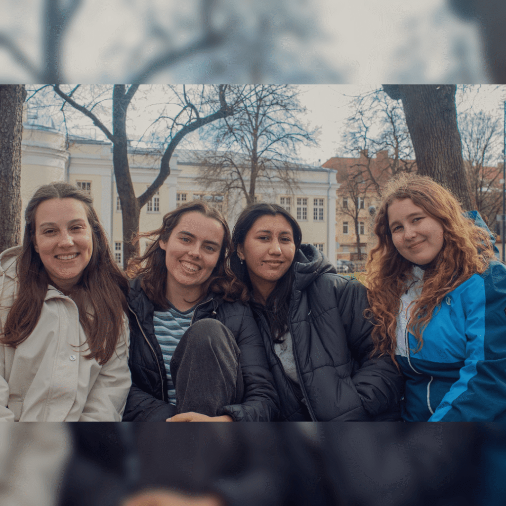 United Vision volunteers participating in Back to Nature Youth Exchange in Lithuania